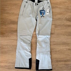 Chamonix Women's Ski & Snowboard Pants - Light Gray